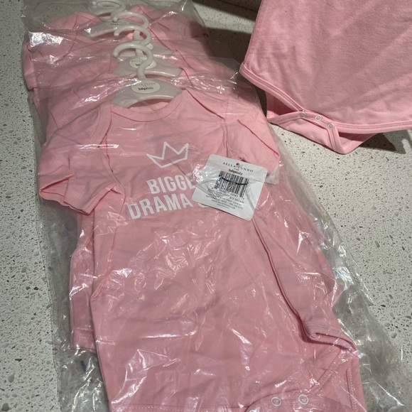 Pink Onesie 3-6 mo - Biggest Drama Queen - Picture 4 of 4